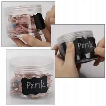 Naklejki Na Słoiki Przyprawy Przetwory Etykiety Zmywalne Na pojemniki 48szt