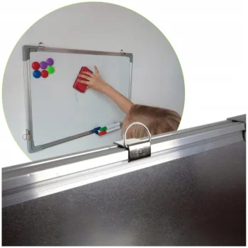 Tablica Magnetyczna Suchościeralna Biała Mała 60x40 Dla Dzieci Prezentacji