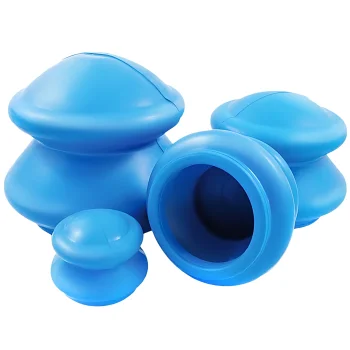 BAŃKI CHIŃSKIE Antycelulitowe Bezogniowe Do Masarzu Ciała Twarzy Gumowe