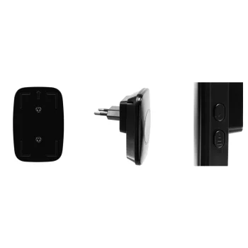 Bezprzewodowy Dzwonek Do Drzwi Furtki Radiowy 200-300m 110db 60 melodii