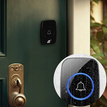 Bezprzewodowy Dzwonek Do Drzwi Furtki Radiowy 200-300m 110db 60 melodii