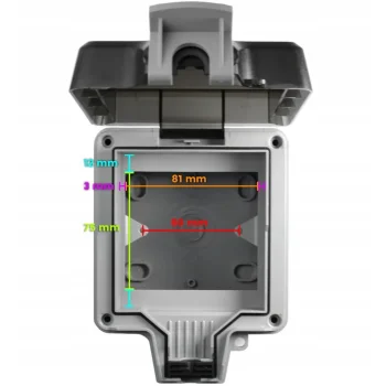 Gniazdko Hermetyczne Sterownik WiFi Sonoff MINIR4 IP66 eWeLink Remote