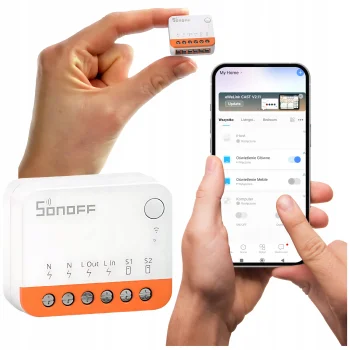Gniazdko Hermetyczne Sterownik WiFi Sonoff MINIR4 IP66 eWeLink Remote