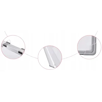 Tablica Magnetyczna Suchościeralna 90x60 Biała Dla Dzieci Do Prezentacji Biura Szkołu - Zestaw XXL 16