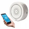 2w1 Syrena Alarmowa 100db + Czujnik Temperatury i Wilgotności - WiFi TUYA