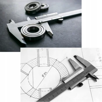 Suwmiarka Manualna Stalowa Analogowa 150mm z Etui 6