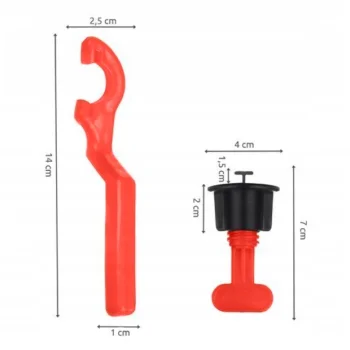 System Po Poziomowania Płytek Klipsy Zestaw 50 klipsów kołków Do Układania