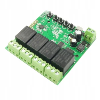 Sterownik Beznapięciowy 4-Kanałowy DC 5-32V Sterownik WiFi TUYA