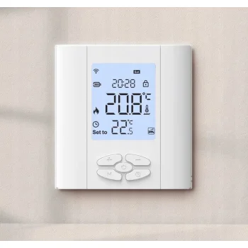Termostat Zwierny Bezpotencjałowy Do Pieca ZigBee TUYA Smart BATERYJNY