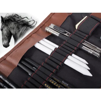 Zestaw Ołówków Do Szkicowania Rysowania Cieniowania 29 elementów