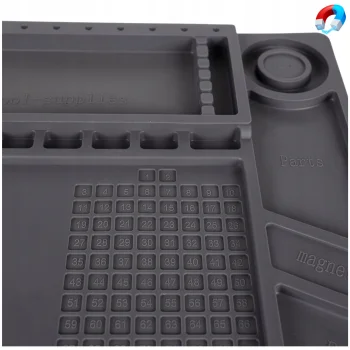 Mata Serwisowa Do Lutowania Naprawy Elektroniki Telefonów Silikonowa Magnes