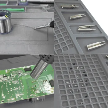 Mata Serwisowa Do Lutowania Naprawy Elektroniki Telefonów Silikonowa Magnes