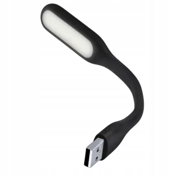 Lampka USB do laptopa Oświetlenia Klawiatury LED Elastyczna Silikonowa 1szt