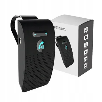 Zestaw Głośnomówiący Bluetooth do Samochodu Z głośnikiem Z Klipsem