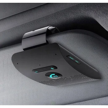 Zestaw Głośnomówiący Bluetooth do Samochodu Z głośnikiem Z Klipsem