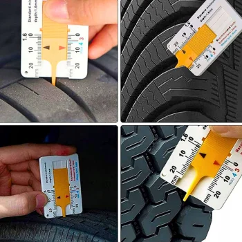 Miernik Bieżnika Opon Tester Wysokości do pomiaru Bieżnika w Oponie