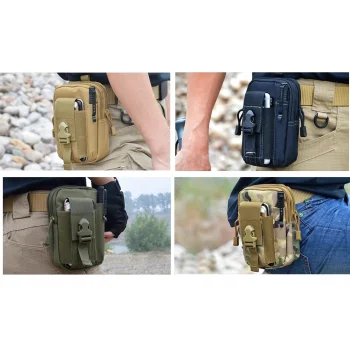 Saszetka Taktyczna Organizer do Paska Biodrówka Nerka Turystyczna Do Pracy