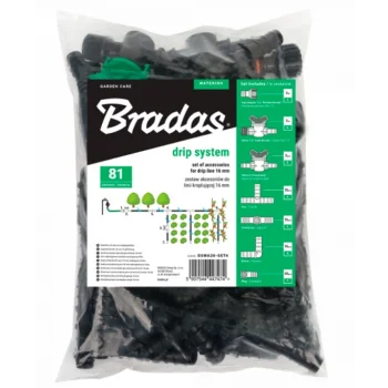 Zestaw akcesoriów trójników kolanek zaworów do linii kroplującej 16mm 81szt