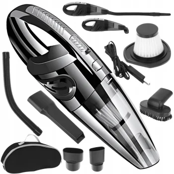 Odkurzacz Samochodowy Bezprzewodowy 90W HEPA 38000-40000 rpm Zestaw do Auta