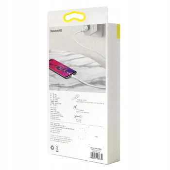 Szybki Kabel usb DO USB-C Baseus 2m 5A QC 3.0 PD Długi Mocny
