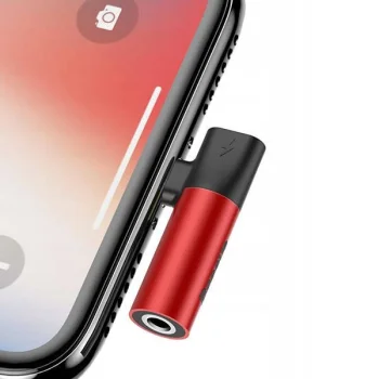 Adapter Przejściówka USB-C do MiniJack do słuchawek z ładowaniem Baseus