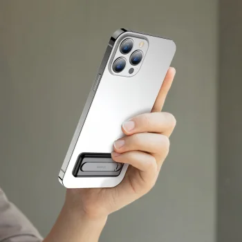 Samoprzylepna składana podstawka statyw do telefonu czarna Baseus