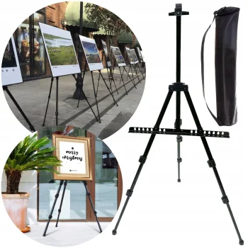 Sztaluga Malarska Składana Dla dzieci z pokrowcem zestaw Statyw na obrazy