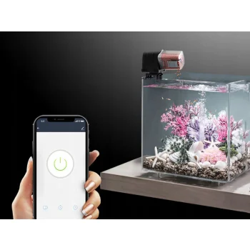 Automatyczny Podajnik Dozownik Pokarmu dla Ryb WiFi do Akwarium TUYA Smart