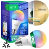 Żarówka WiFi E27 Matter SMART 9W Tuya HomeKit Google Home RGB 2700-6500K