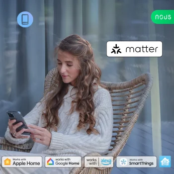 Żarówka WiFi E27 Matter SMART 9W Tuya HomeKit Google Home RGB 2700-6500K