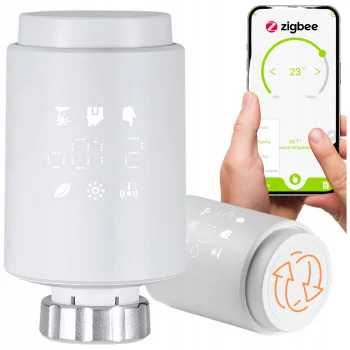 Głowica Termostatyczna ZigBee SMART Termostat Bezprzewodowy ZigBee - TUYA