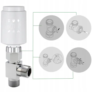 Głowica Termostatyczna ZigBee SMART Termostat Bezprzewodowy ZigBee - TUYA