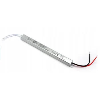 Zasilacz 12V LED DC 36W 3A 20mm Montażowy Slim Mały Do Taśm Sterowników