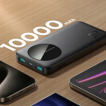 Powerbank 10000 mAh Mały Poręczny Power Bank 12W 2,4A do iPhone i innych