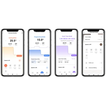 Gniazdko z Termostatem 230V 16A 3600W z czujnikiem 3m WiFi TUYA Smart OLED