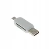 Czytnik Kart Sd Microsd 2in1 USB + Micro USB MicroUSB OTG
