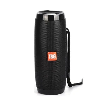 Głośnik Bluetooth TG157 + Kabel AUX minijack 3,5cm + Kabel Micro USB czarny