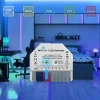 MINI Sterownik taśmy LED WiFi 12V 24V RGB+CCT RGBW Dopuszkowy 10A 120W 240W