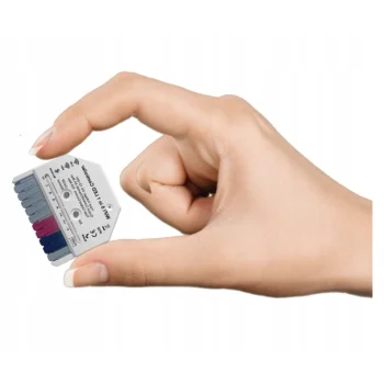 MINI Sterownik taśmy LED WiFi 12V 24V RGB+CCT RGBW Dopuszkowy 10A 120W 240W