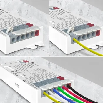 Sterownik taśmy LED 12V 24V RGB+CCT RGBW WiFi BLE TUYA 20A 240W 480W 5w1