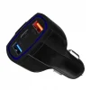 Ładowarka samochodowa Szybkie ładowanie QC 3.0 USB-C UWB Wozinsky 7A