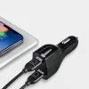 Ładowarka samochodowa Szybkie ładowanie QC 3.0 USB-C UWB Wozinsky 7A