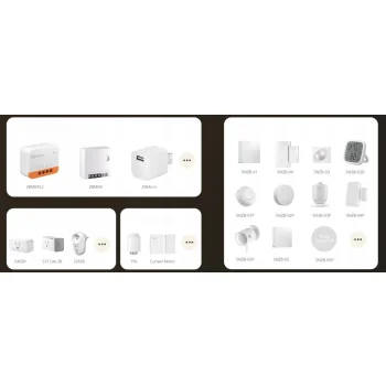 Mostek Bramka Sonoff Zigbee Matter HomeKit Bridge Ultra WiFi LAN RJ45 HUB