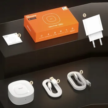 Mostek Bramka Sonoff Zigbee Matter HomeKit Bridge Ultra WiFi LAN RJ45 HUB