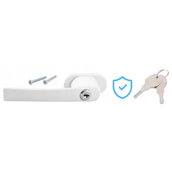 Klamka Do Okna z kluczykiem Zamkiem Na Klucz Drzwi Z zabezpieczeniem