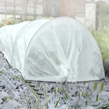 Agrowłóknina Zimowa Jesienna Biała 1m x 15m 50g ochrona Roślin Okryciowa