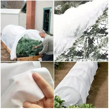 Agrowłóknina Zimowa Jesienna Biała 1m x 30m 50g ochrona Roślin Okryciowa