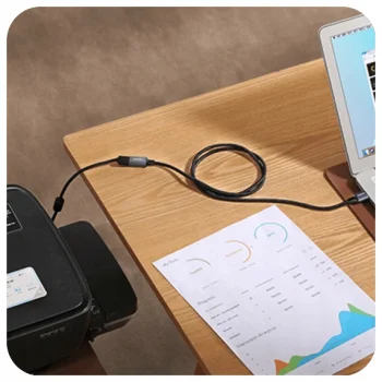 UGREEN Wytrzymały Kabel Przedłużacz USB 3.0 0,5m - Szybki 5Gbps 50cm