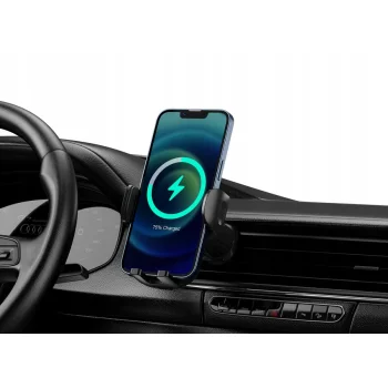 JELLICO Uchwyt Grawitacyjny z Ładowarką Indukcyjną na Kratkę - Qi 15W