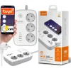 Inteligentna listwa zasilająca Wi-Fi LDNIO SEW3452, TUYA z ładowarką QC USB